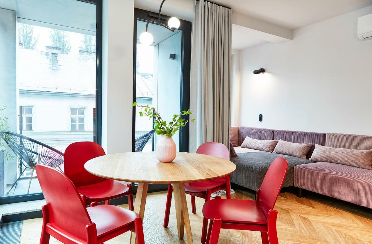קרקוב Rajska Blue Luxury Apartment מראה חיצוני תמונה